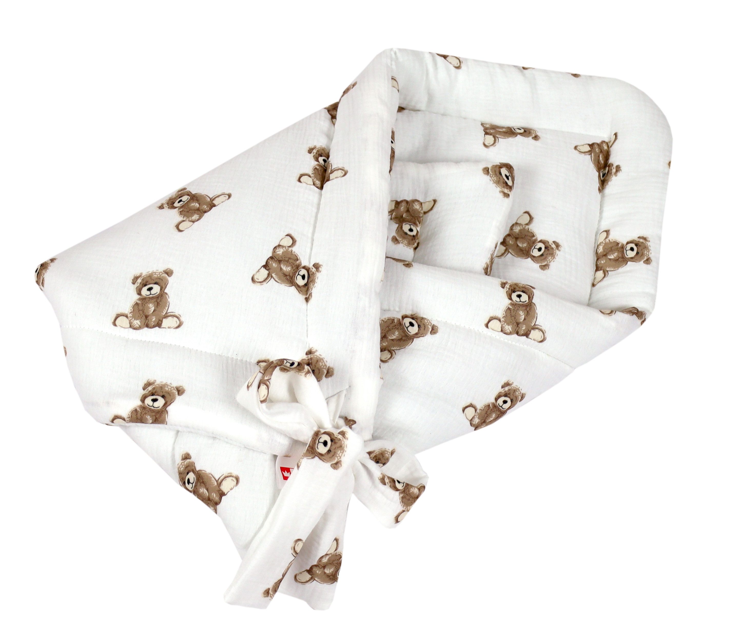 Einschlagdecke BABYLUX Einschlagdecke Musselin BABYHÖRNCHEN 75 günstig online kaufen
