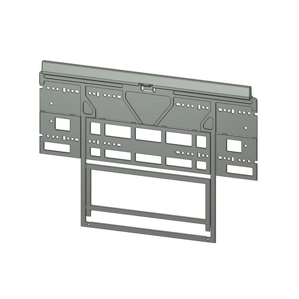 Naber Einbaumülleimer Cox® Base MP1, Montageplatte, für Cox® Base Abfallsammler, hellgrau