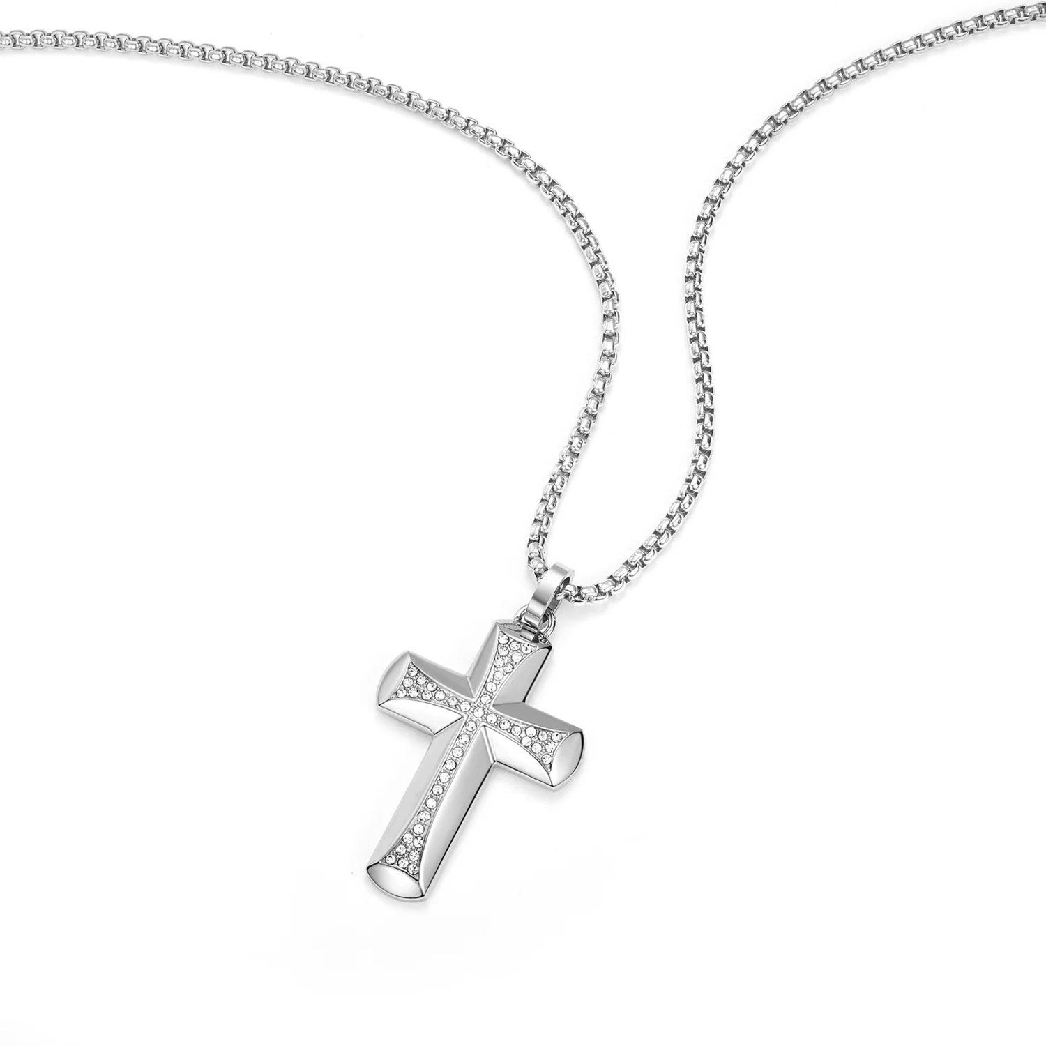 Police Kette mit Anhänger Crossroads Ed...