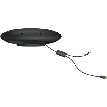 Oehlbach »Scope Oval DVB-T2 HD Antenne - Digitale Zimmerantenne - USB Strom - Aktiv DVB-T-Verstärker - Innenantenne - Schwarz« Innenantenne