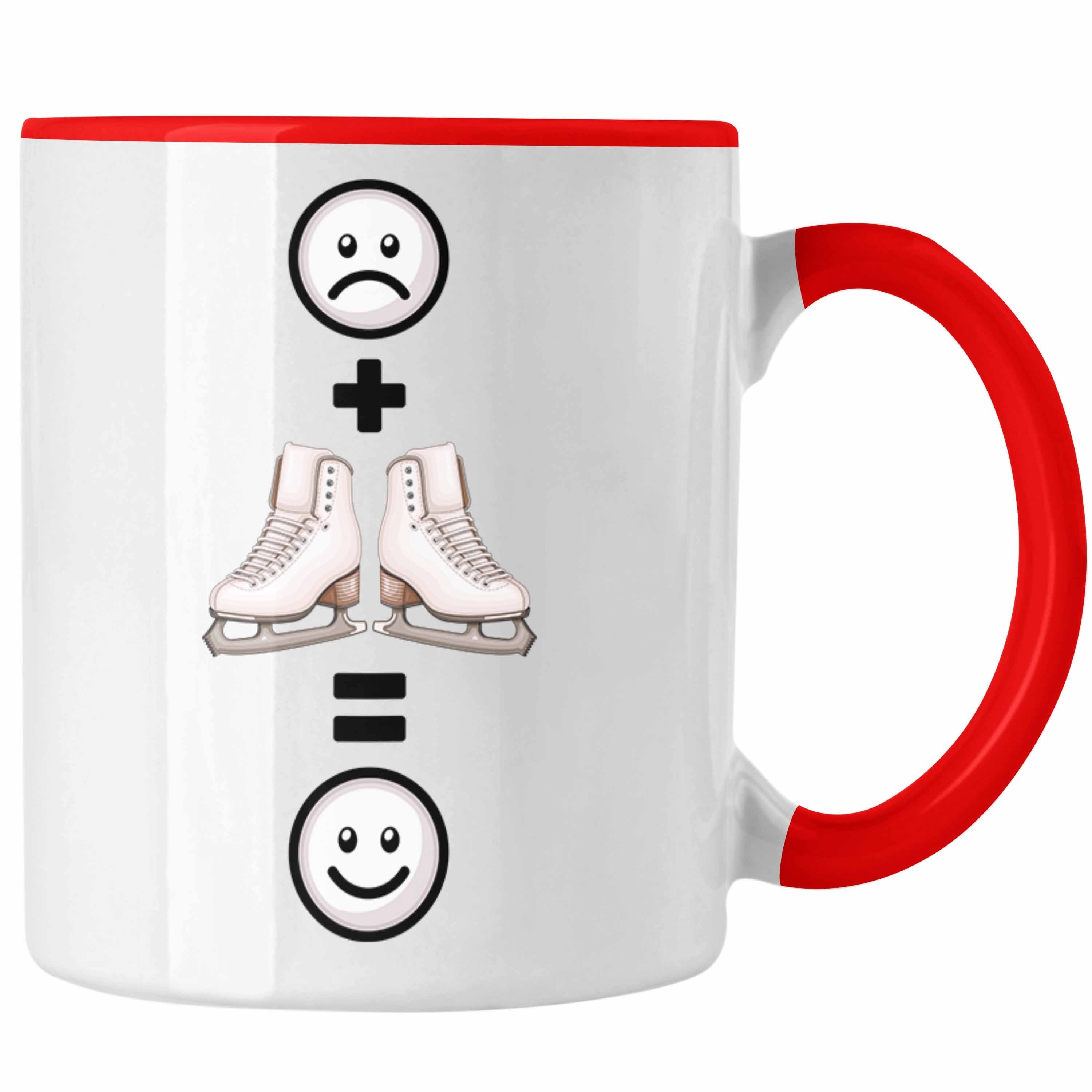 Trendation Tasse Eiskunstlauf Tasse Geschenk für Eiskunstläuferin :(Eiskunstlauf =