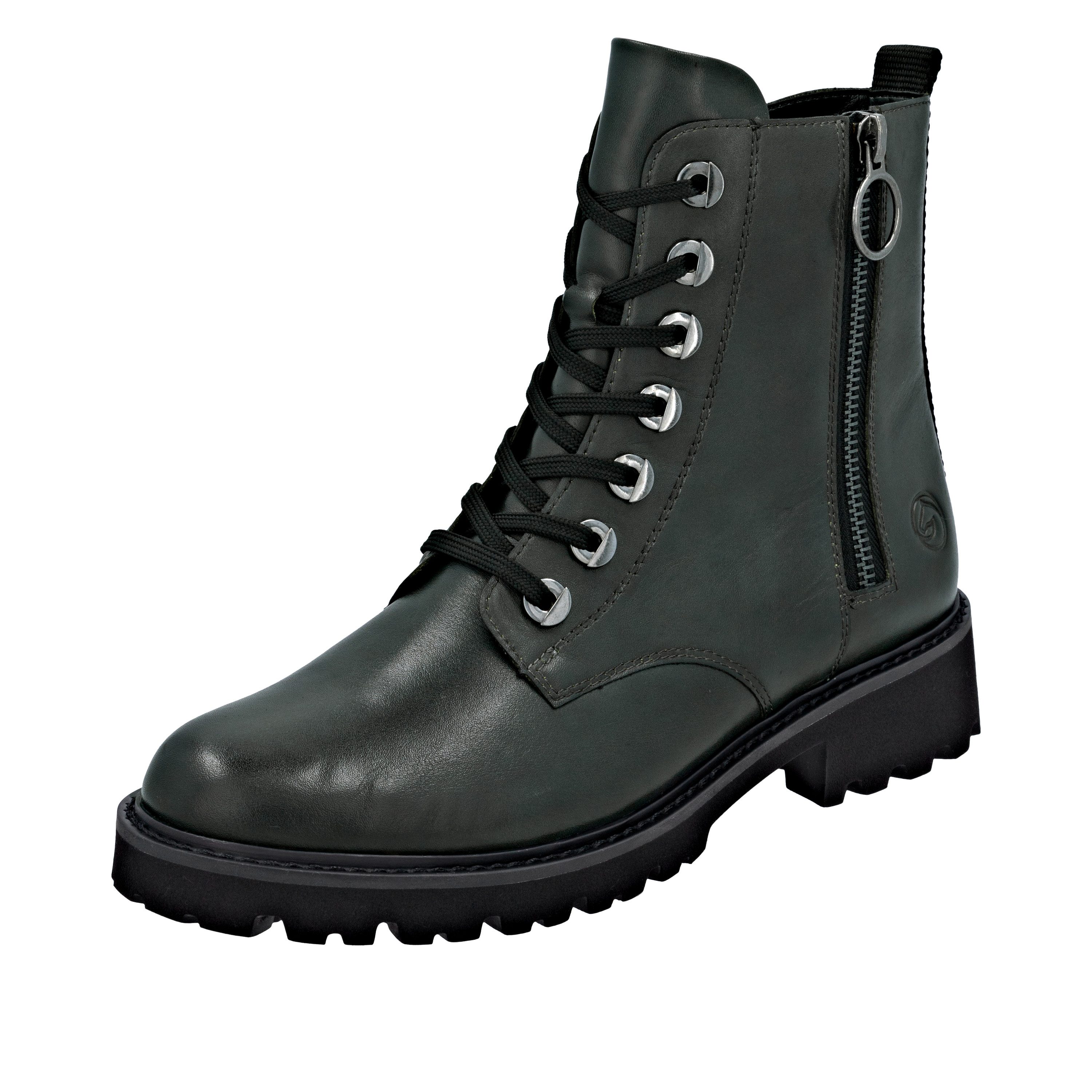 Remonte Schnürstiefelette, Blockabsatz, Stiefelette, Schnürboots, Flats günstig online kaufen