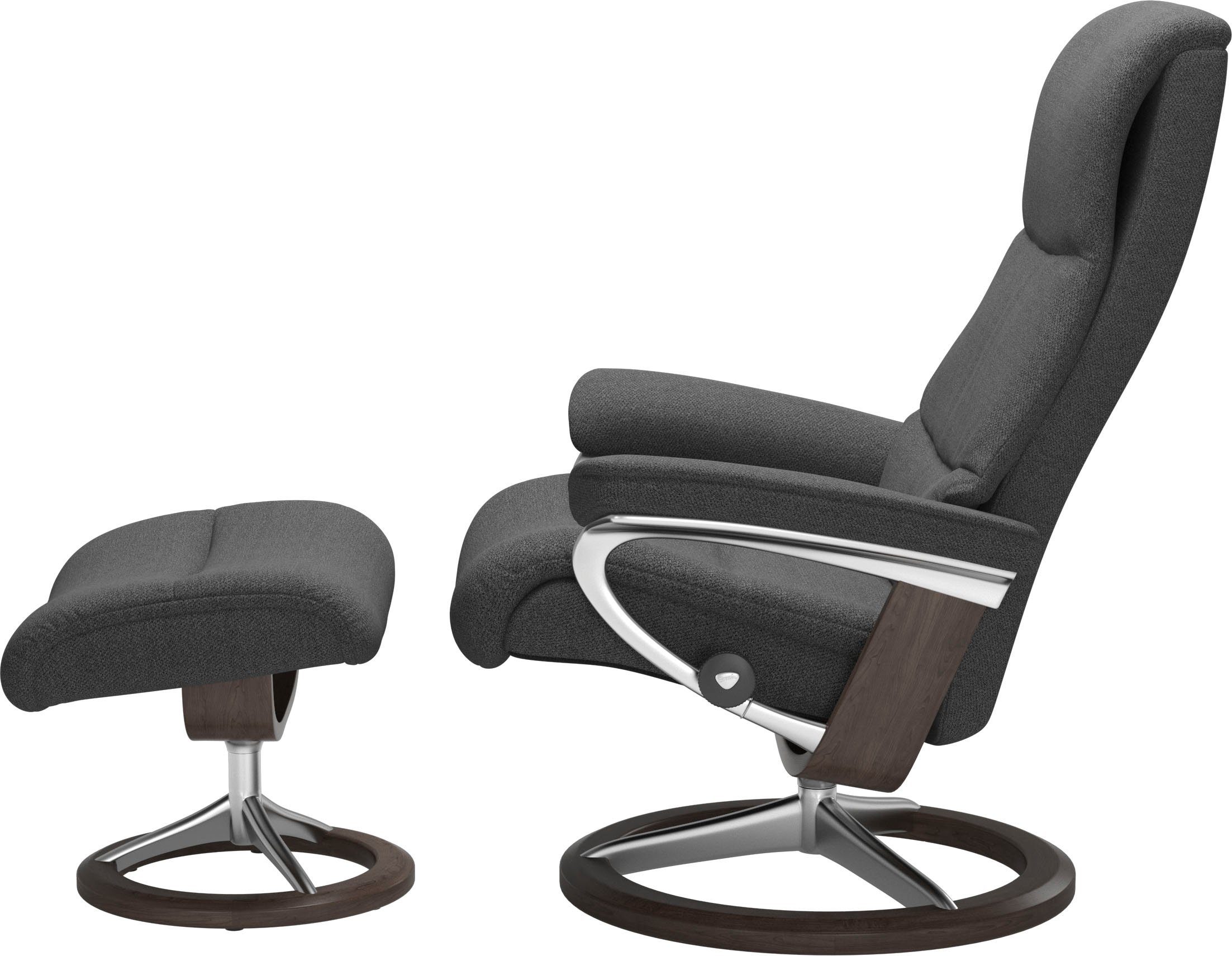 M,Gestell Signature Größe Stressless® Base, mit View, Relaxsessel Wenge