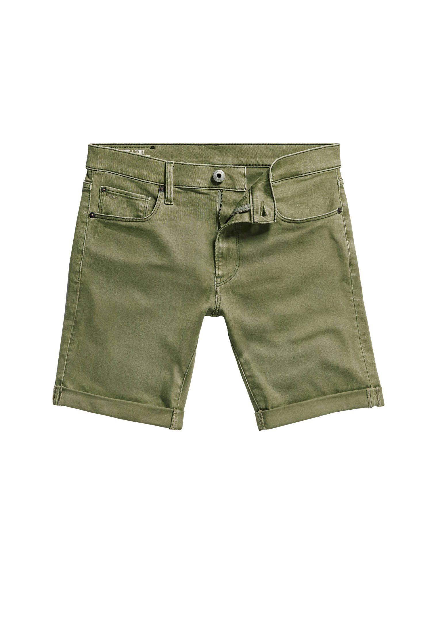 G-STAR 5-Pocket-Jeans Herren Jeansshorts 3301 SLIM günstig online kaufen