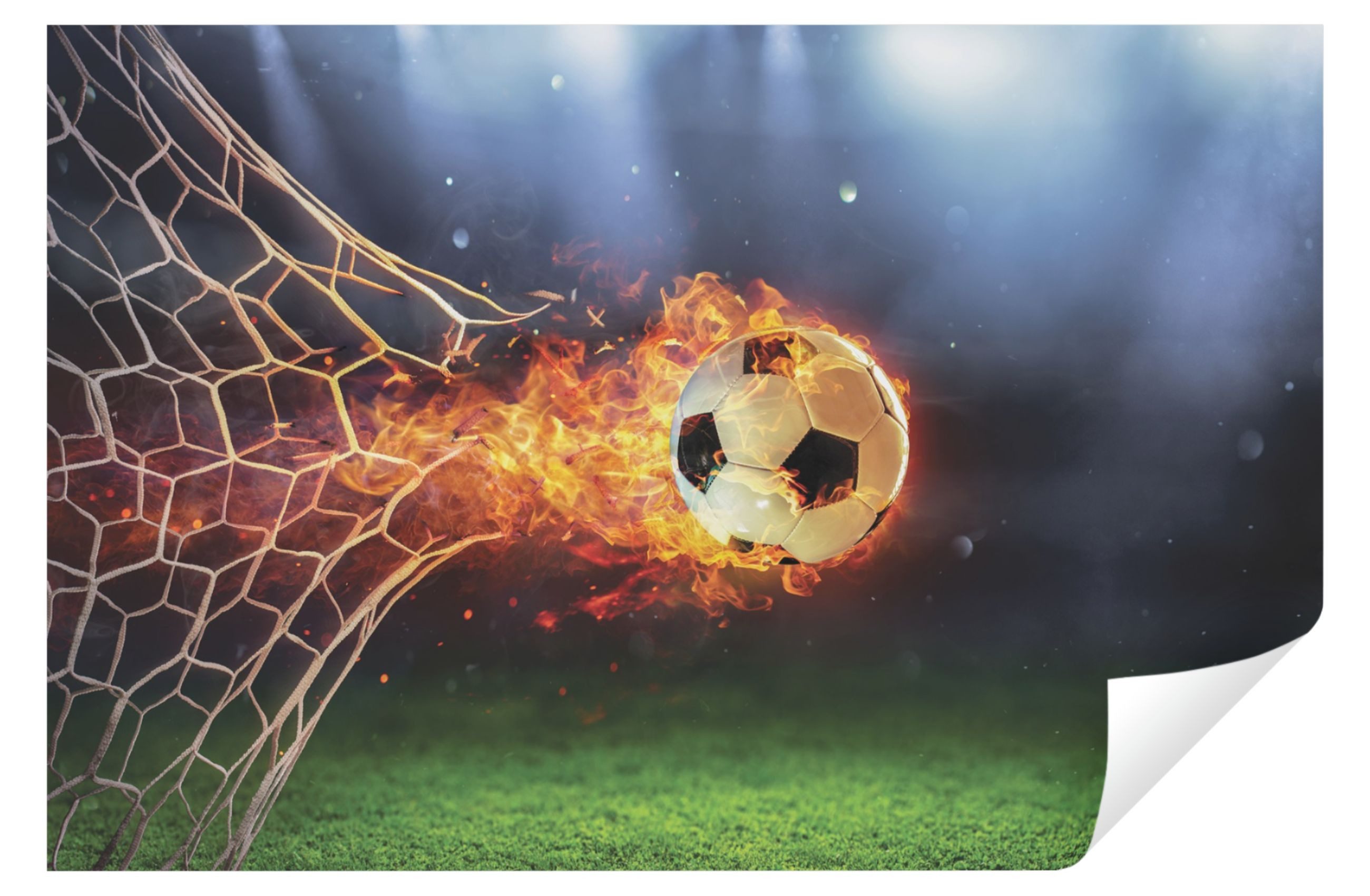 Wallarena Fototapete Kinderzimmer Jungen Fußball Kinder Stadium Jungenzimme günstig online kaufen