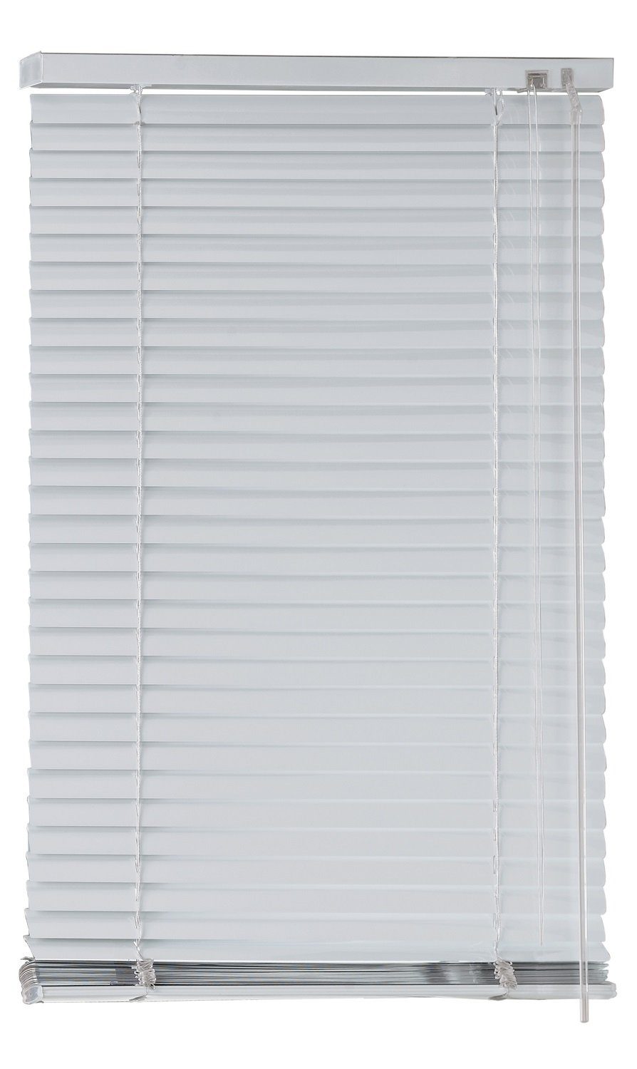 EXKLUSIV HEIMTEXTIL Plissee Aluminium Jalousie Lamellen, blickdicht, Wand, Decke, freihängend, Verschrauben