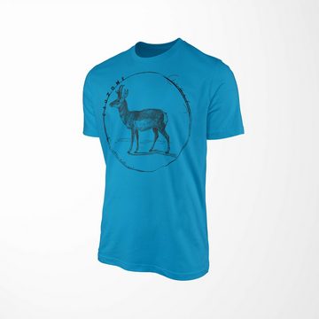 Sinus Art T-Shirt Evolution Herren T-Shirt Gabelbock