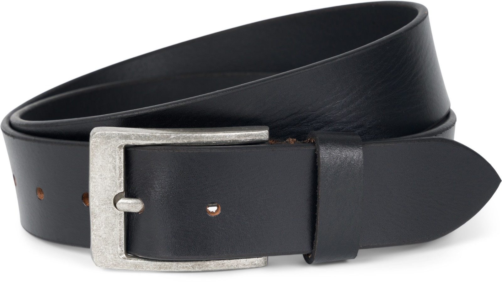 styleBREAKER Ledergürtel Unisex Rindsleder Gürtel (1-St) günstig online kaufen