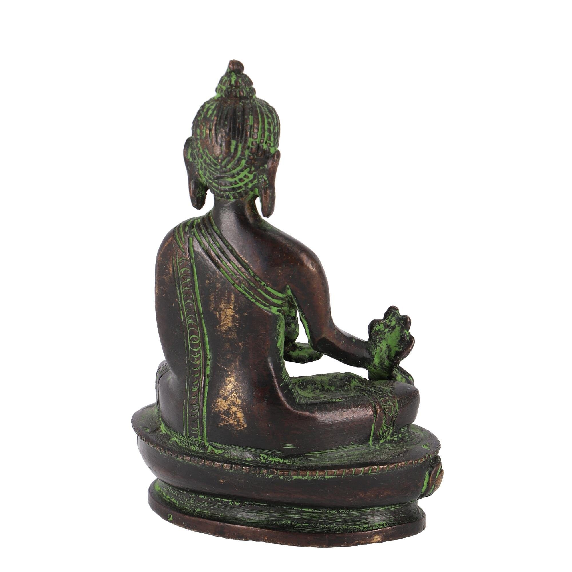 Buddhafigur Messing cm.. aus Buddha Buddha Statue Guru-Shop 11 Medizin