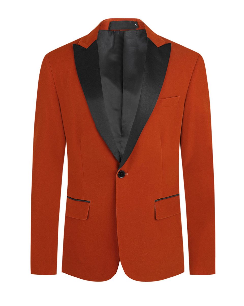 Allthemen Smokingsakko Herren Sakko in Samt Optik Smokingjacke Slim Fit günstig online kaufen