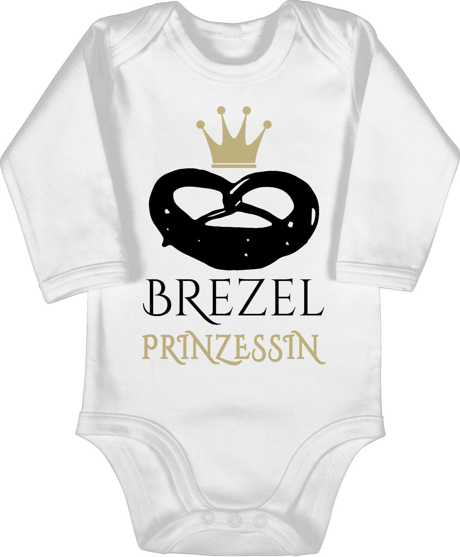 Shirtracer Shirtbody »Brezel Prinzessin Mode für Oktoberfest Baby
