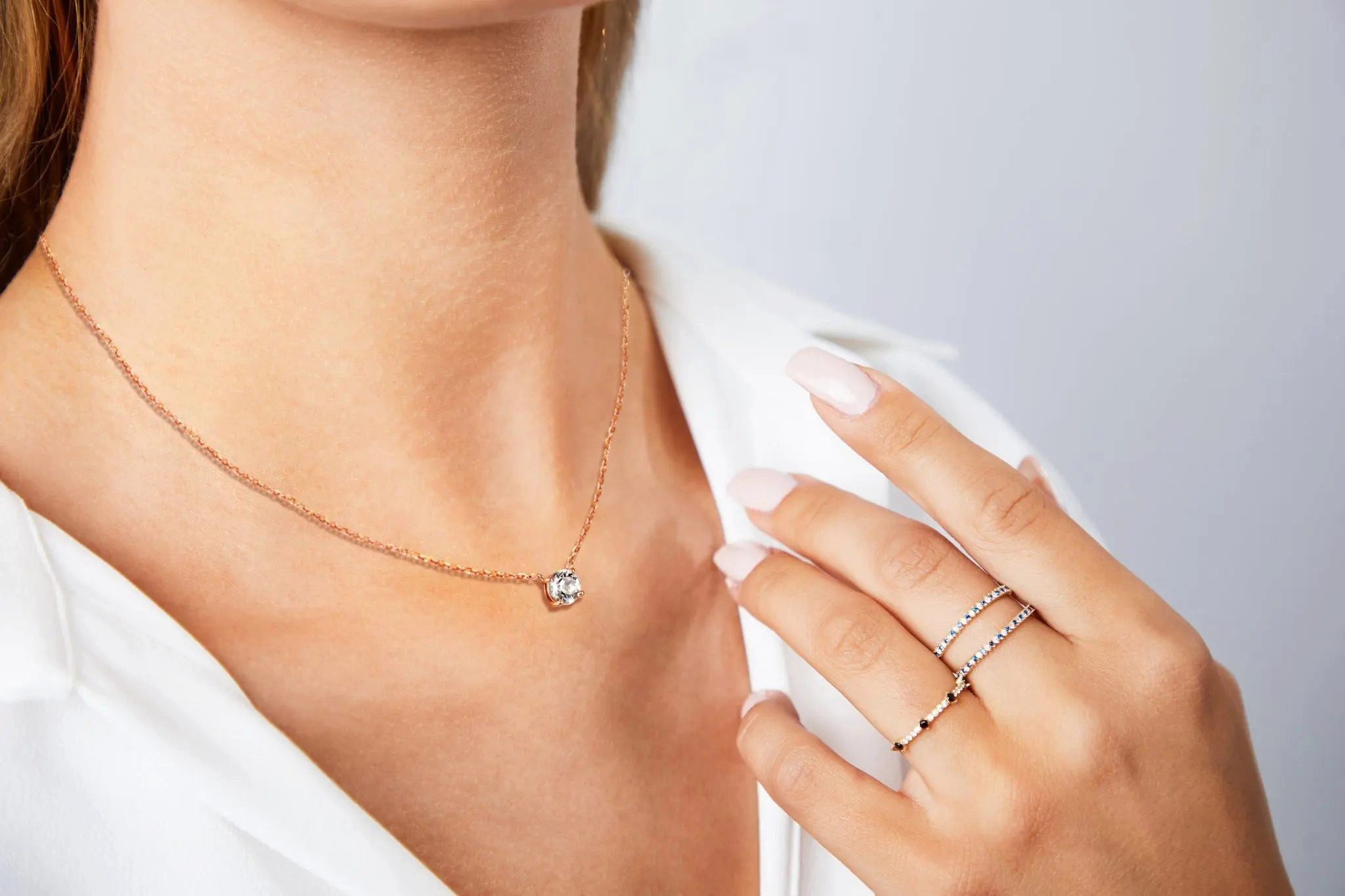 Suzan Gold Kette mit Anhänger Suzan Gold® Halskette aus 925 Silber für Damen mit
