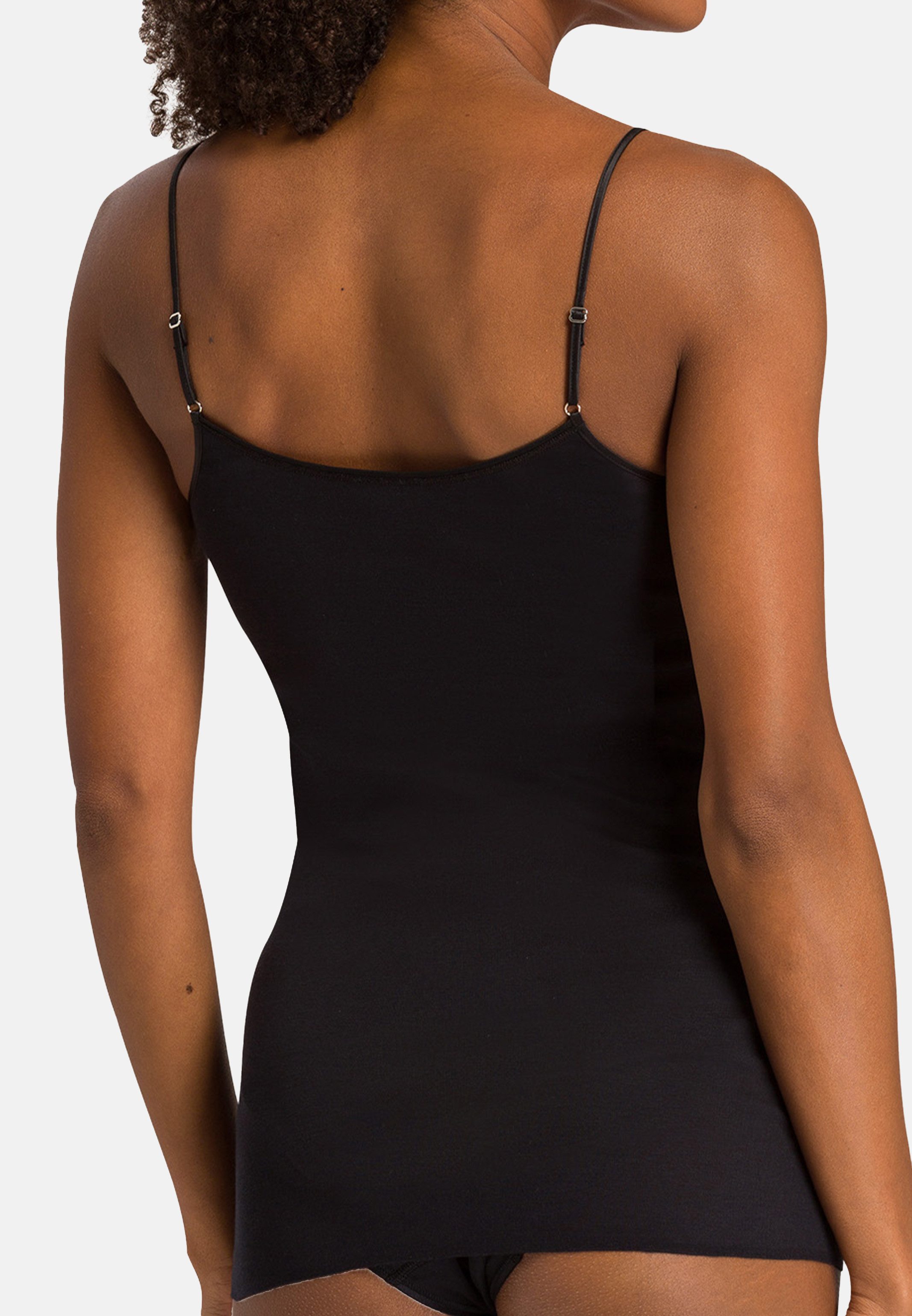 Hanro Unterhemd Cotton Seamless (1-St) BH-Hemd - Baumwolle - Herausnehmbare Polster