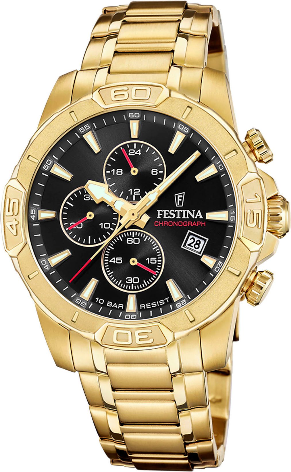 Festina Chronograph Timeless Chronograph F20705/4, Quarzuhr, günstig online kaufen
