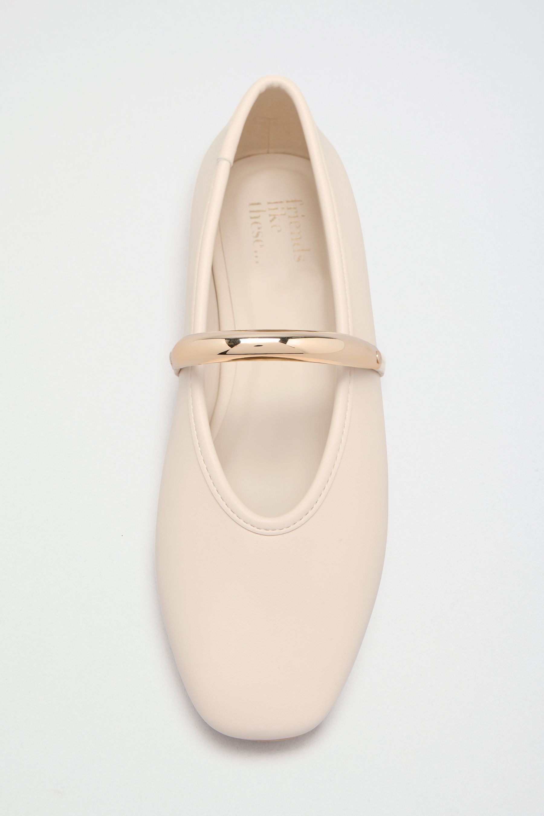 Friends Like These Friends Like These Ballerinas mit Riemen & Metall Ballerina (1-tlg)