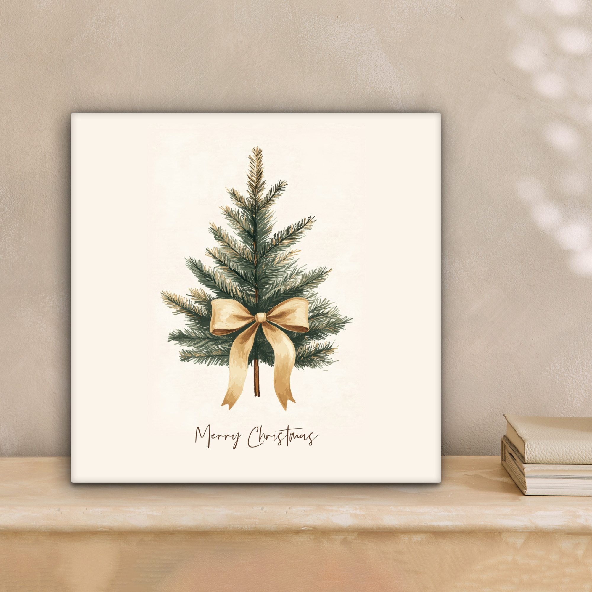 OneMillionCanvasses® Leinwandbild Weihnachtsbaum - Weihnachten - Frohe Weih günstig online kaufen