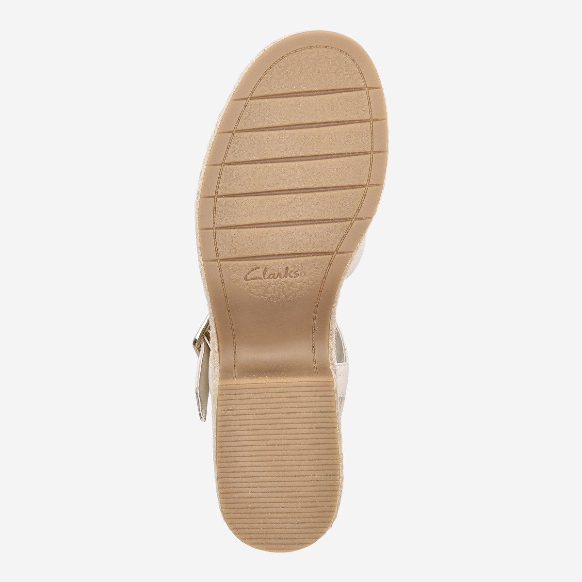 Clarks Clarks Coledale Strap 26181249 4, Sandaletten, Beige, Damen Sandalette