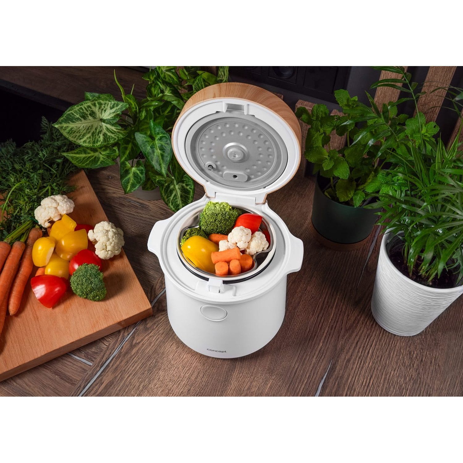 Concept Reiskocher re3030, 380 W, Reiskocher 1.5L 9 Programme LED-Display