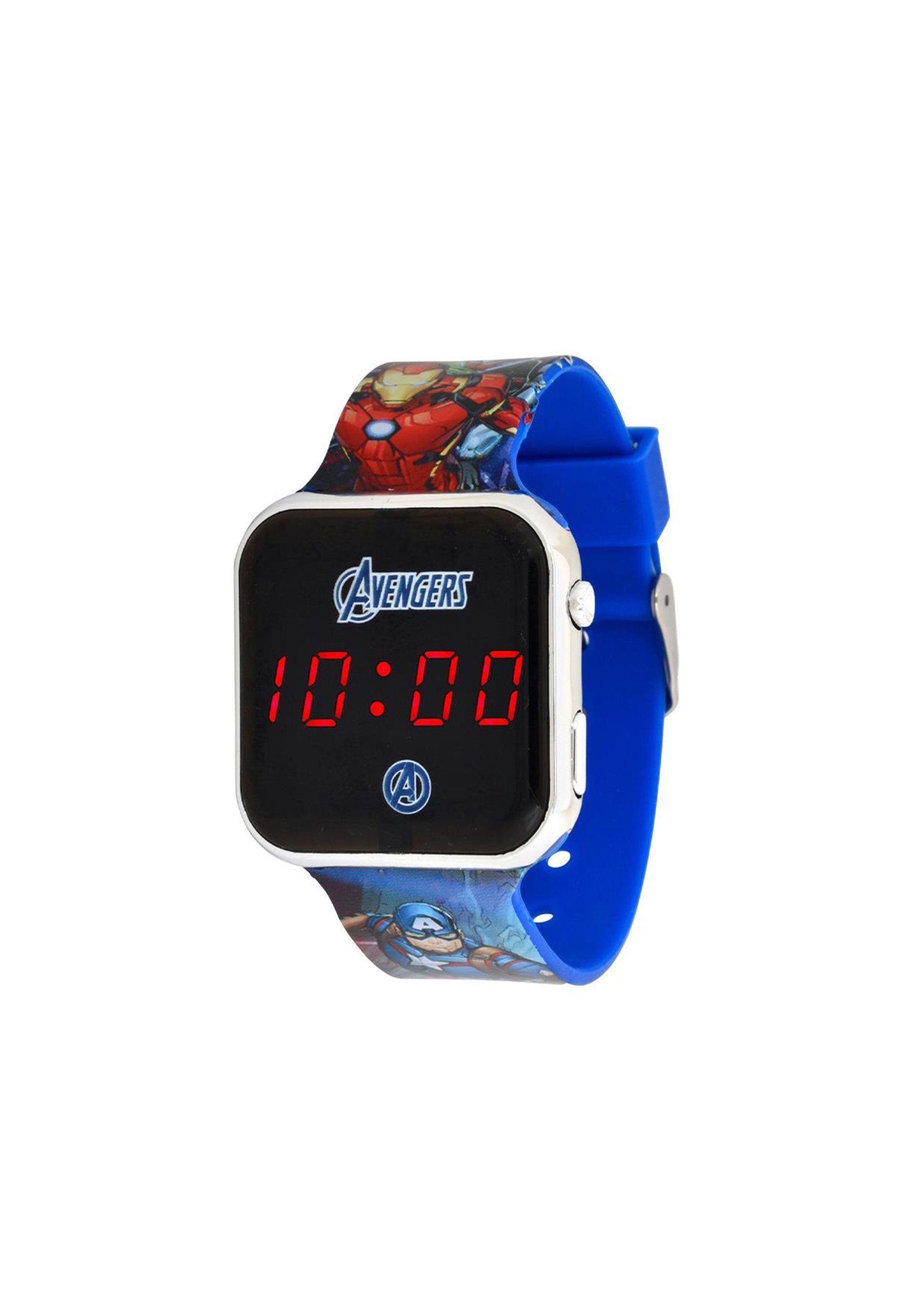 DISNEY Jewelry Digitaluhr Disney Avengers LED Watch, (inkl. Schmuckbox)