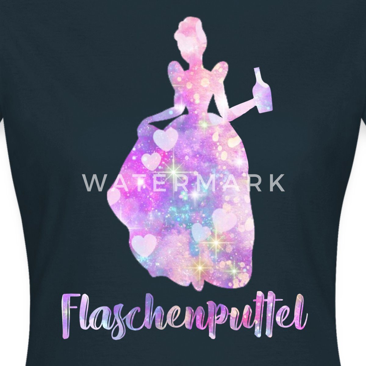 Spreadshirt T-Shirt JGA Flaschenputtel Junggesellinnenabschied Malle günstig online kaufen