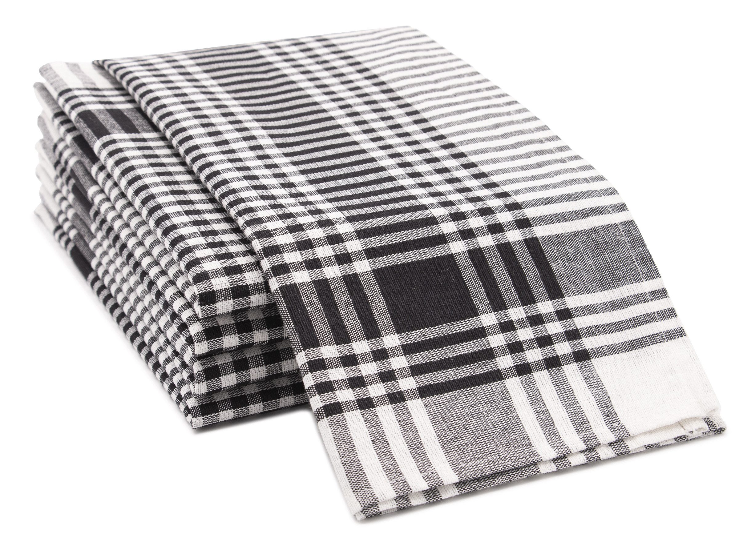 ZOLLNER Geschirrtuch, (Spar-Set, 5-tlg), 50 x 70 cm, 100% Baumwolle, vom Hotelwäschespezialisten