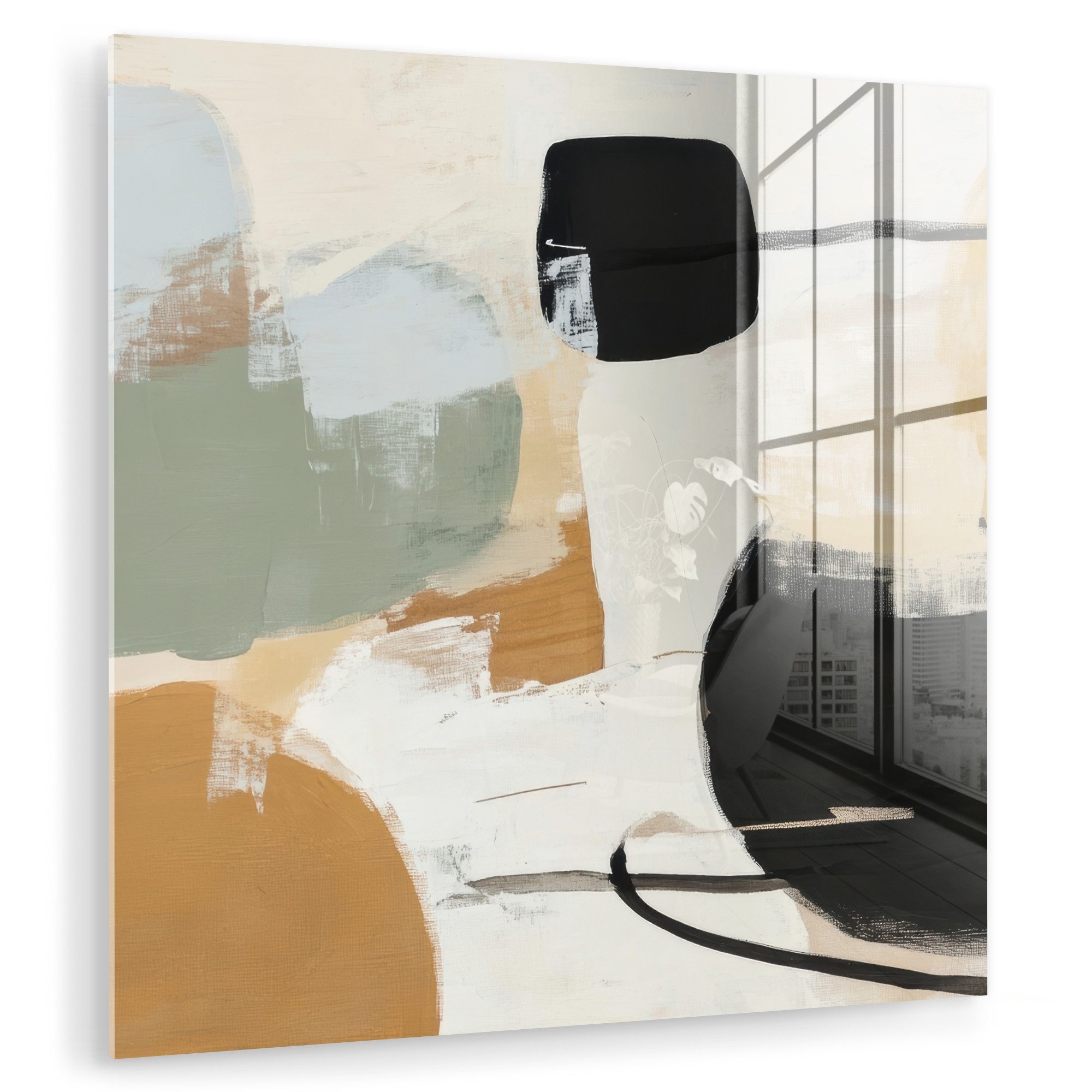 MuchoWow Acrylglasbild Farbe - Abstrakt - günstig online kaufen