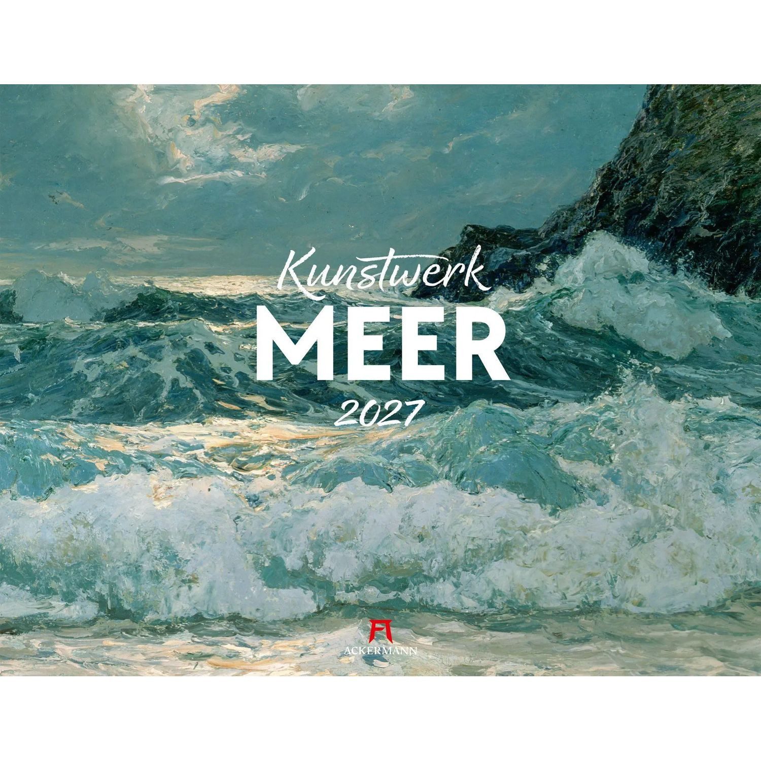 Ackermann Wandkalender Kunstwerk Meer Kalender 2027