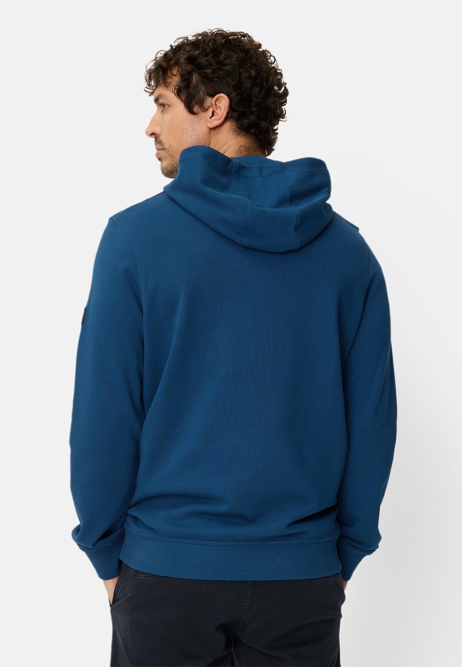 camel active Kapuzensweatshirt Sweatshirt mit Kapuze Langarm (1-tlg)