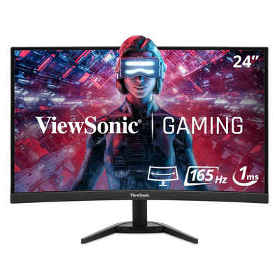Viewsonic VX2468-PC-MHD Gaming-Monitor (61 cm/24 ", 1920 x 1080 px, Full HD, 2 ms Reaktionszeit, 165 Hz, LED)
