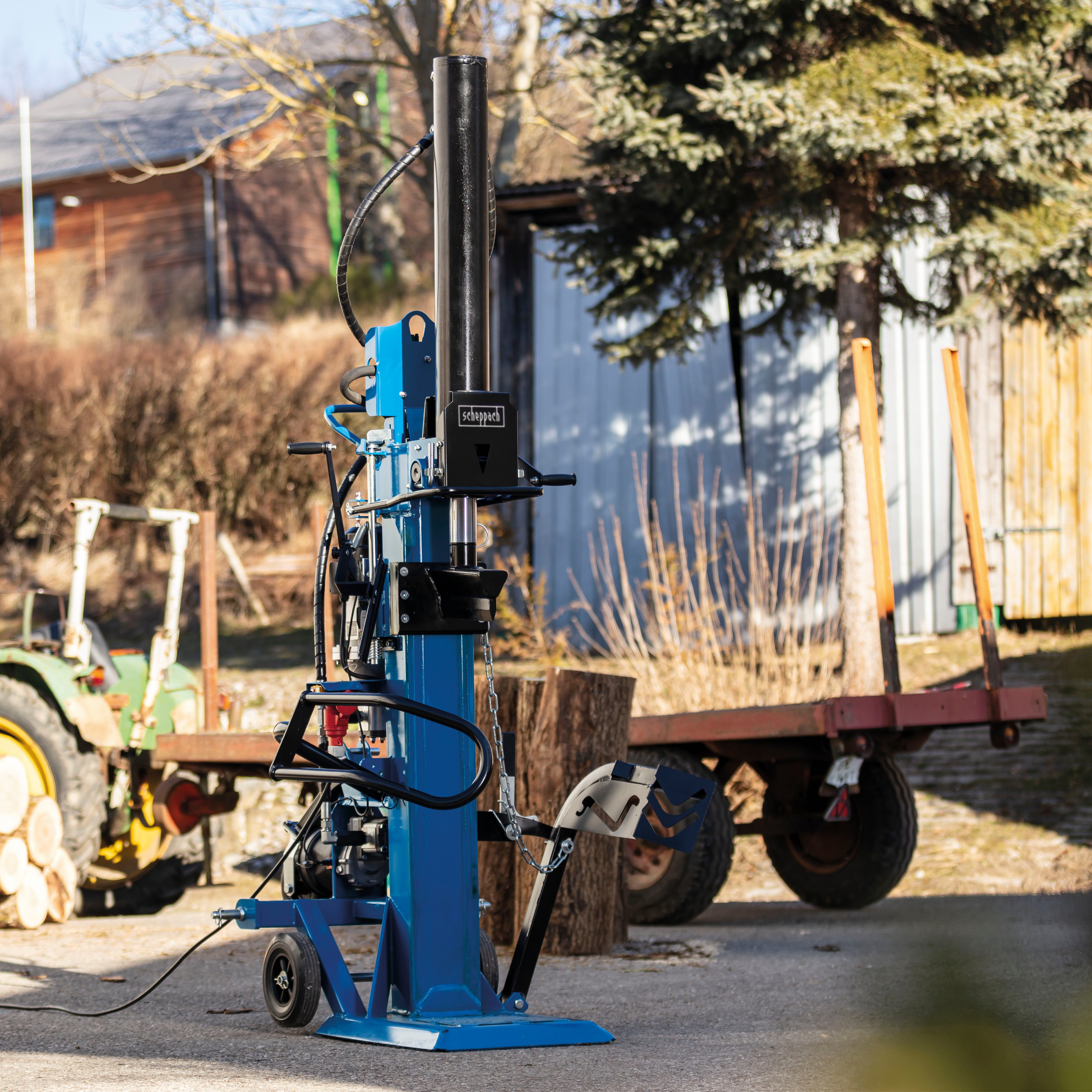 Scheppach Holzspalter »HL2550«, 5100 W, Spaltgutlänge bis 110 cm, Spaltgutdurchmesser bis 35 cm, Spaltkraft 25 Tonnen