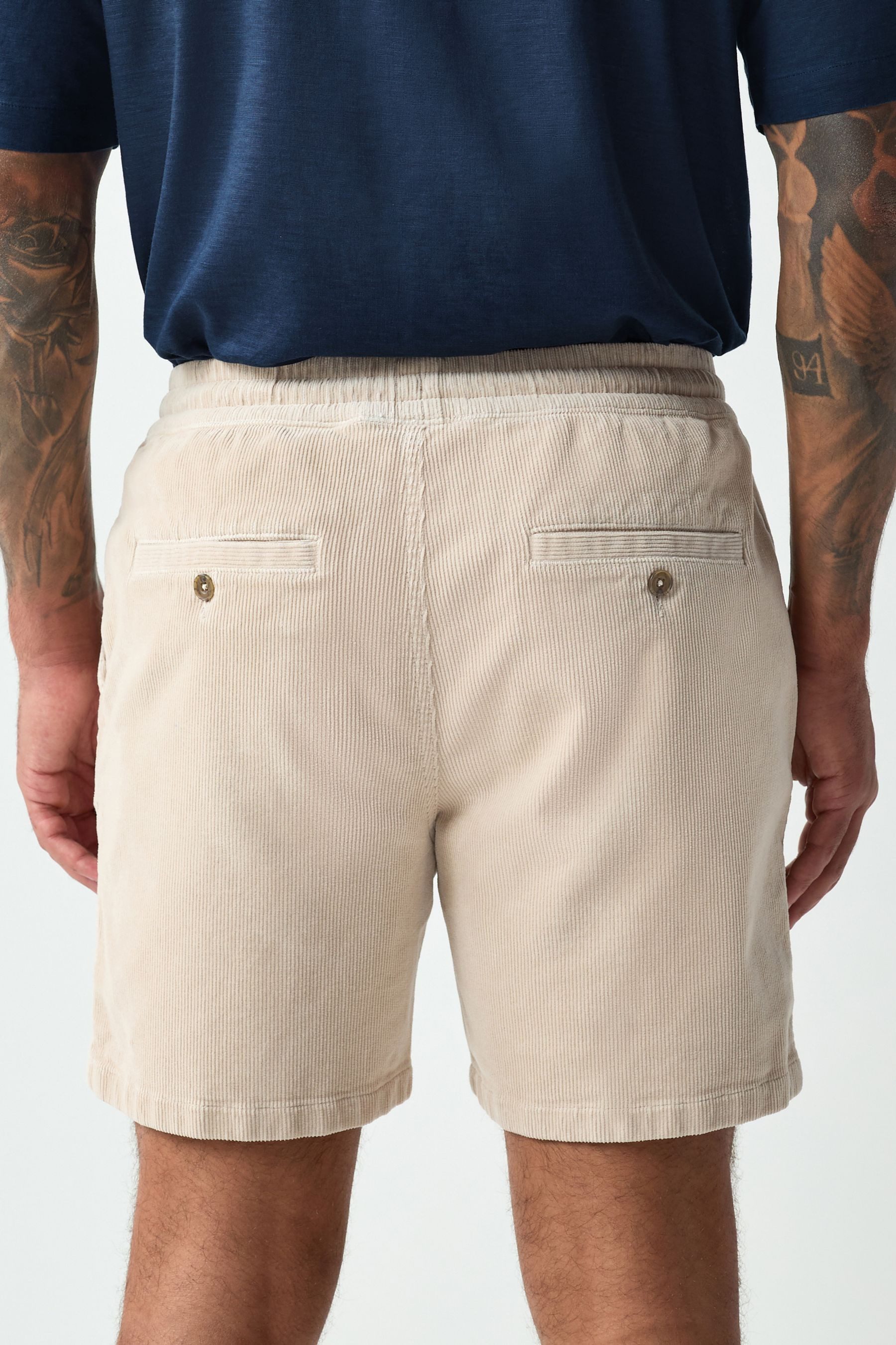 Next Shorts Cord-Shorts mit elastischem Bund (1-tlg)