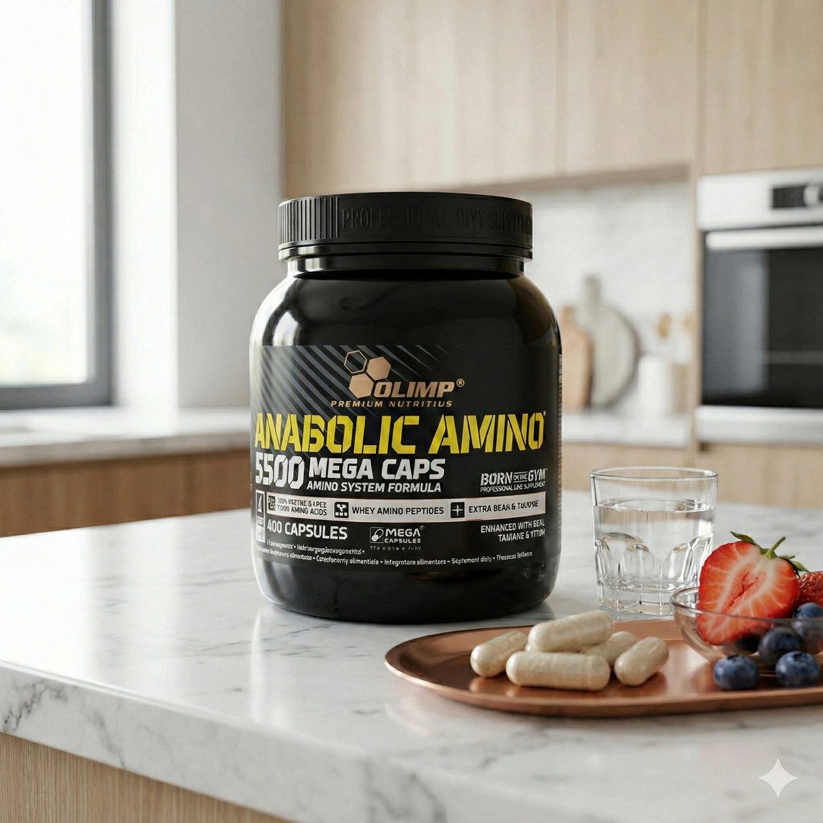 Olimp Olimp Amino 5500 Mega Caps Kapsel, 400 er