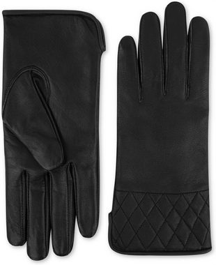 normani Skihandschuhe Damen Lederhandschuhe Drammen EchtLeder Handschuhe mit Reiner Wolle gefüttert für Frauen Fingerhandschuhe Winterhandschuhe