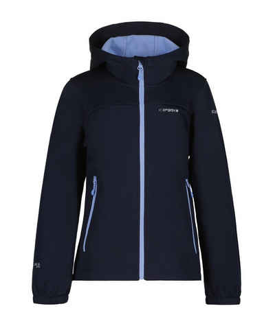 Icepeak Softshelljacke K SOFTSHELLJACKE KOBRYN mit modischen Logoschriftzügen