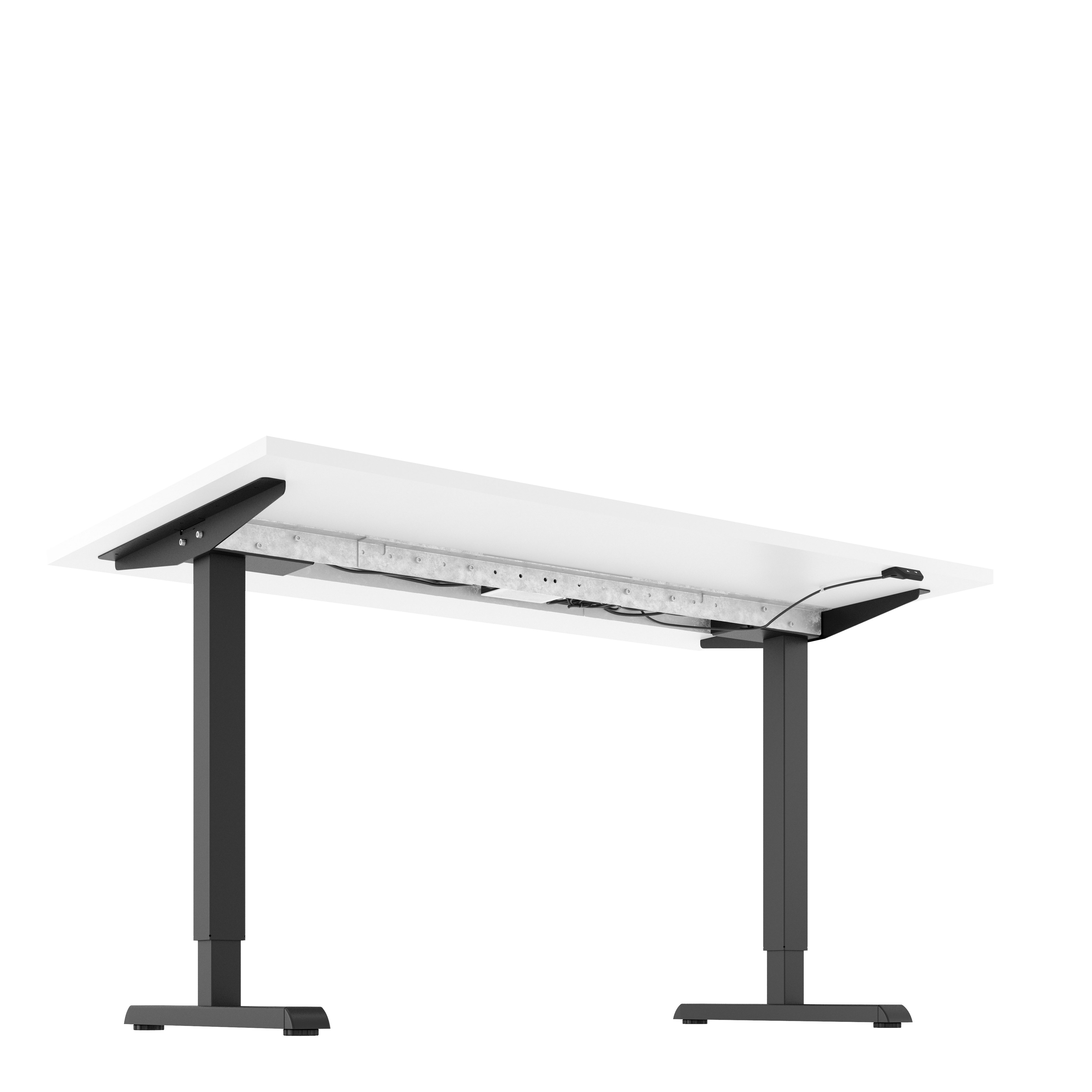 Actiforce Schreibtisch STEELFORCE PRO 300 (Home-Office PRO, 160 x 80 cm / 138 x 67 cm Stufenlos Teleskop), elektrisch höhenverstellbarer Schreibtisch, ergonomisch