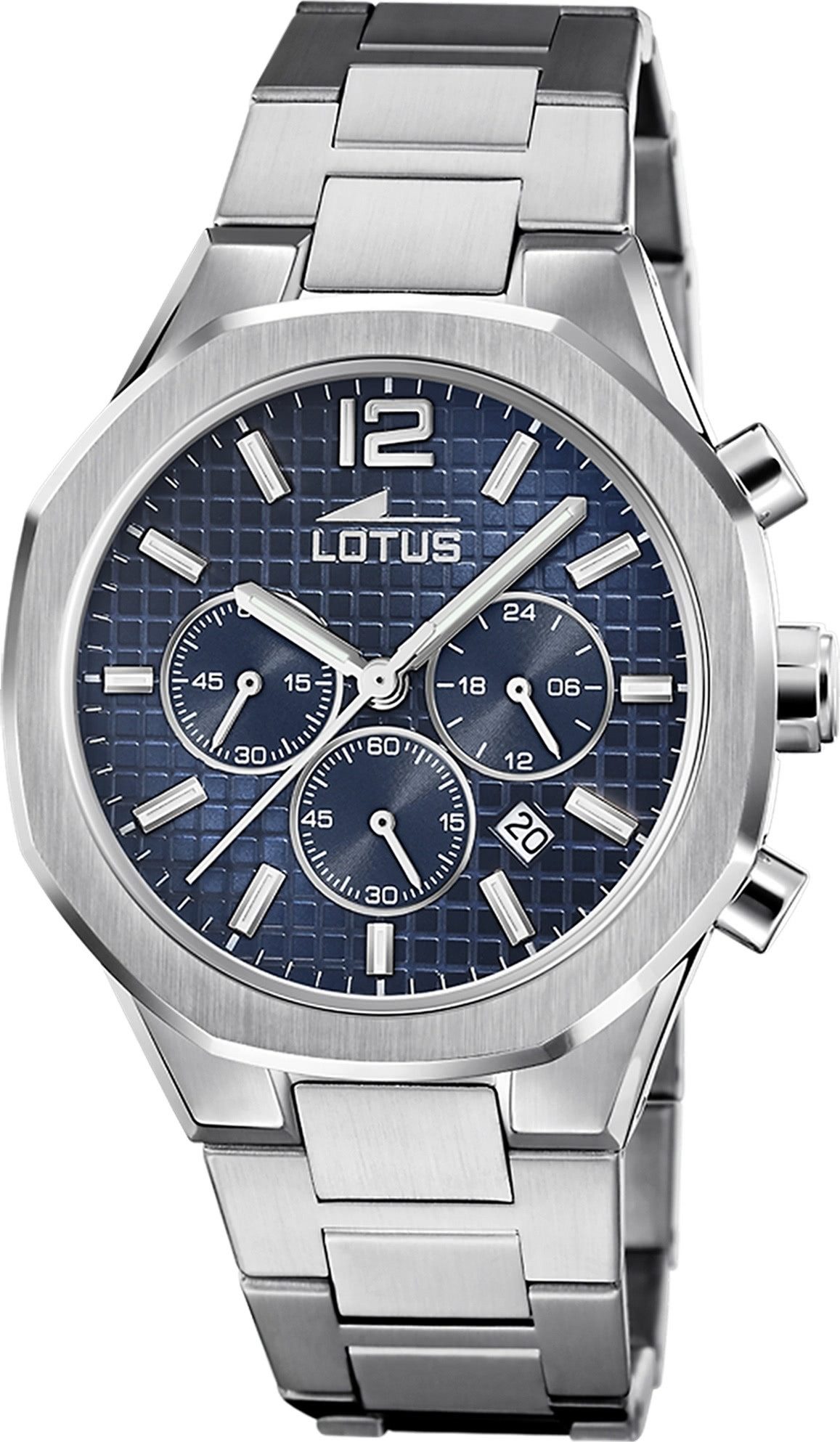 Quarzuhr Lotus Herrenuhr Edelstahl silber Lotus