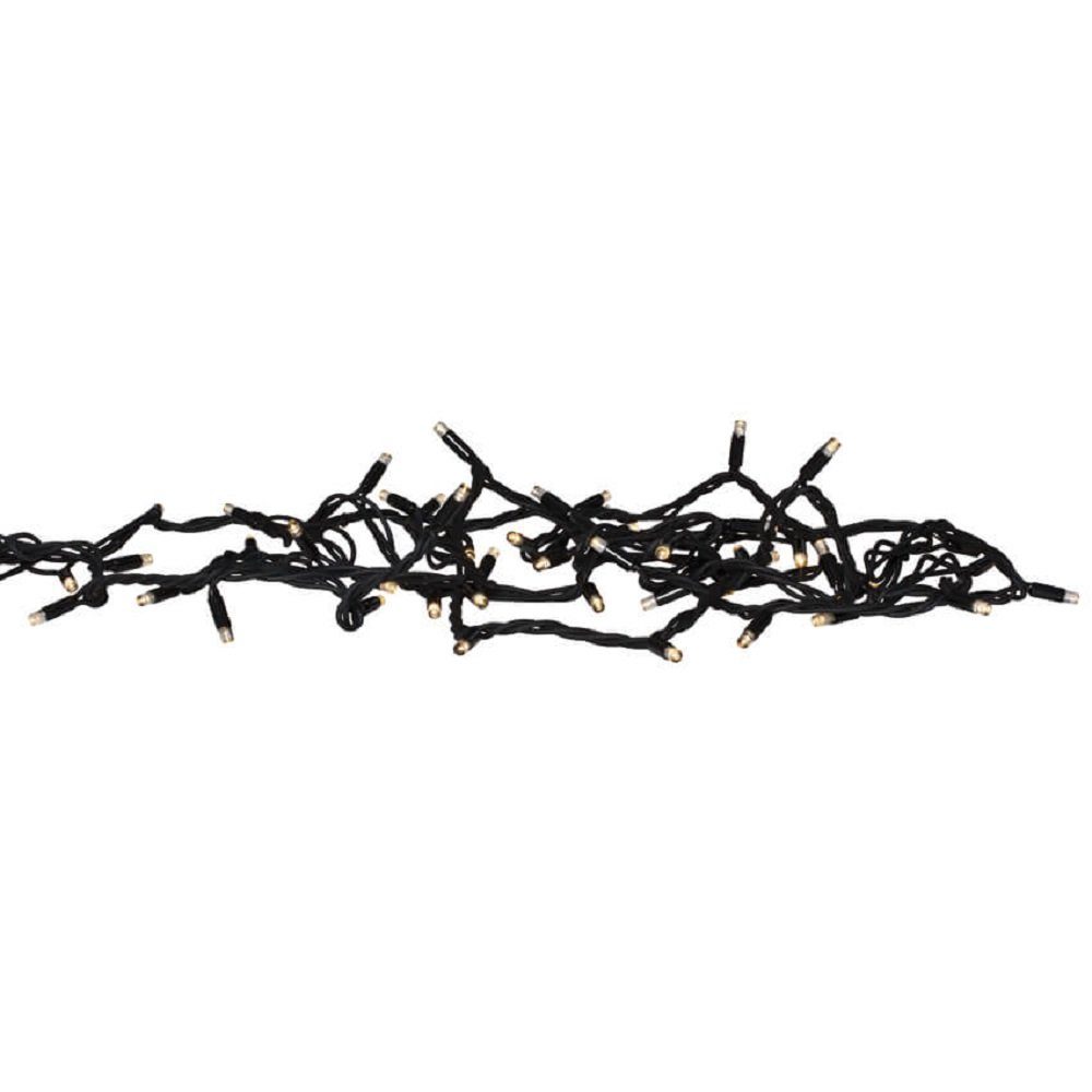 Markslöjd LED-Lichterkette Chrissline Combi - LED-Verlängerungskette mit 50 warmweiße LEDs