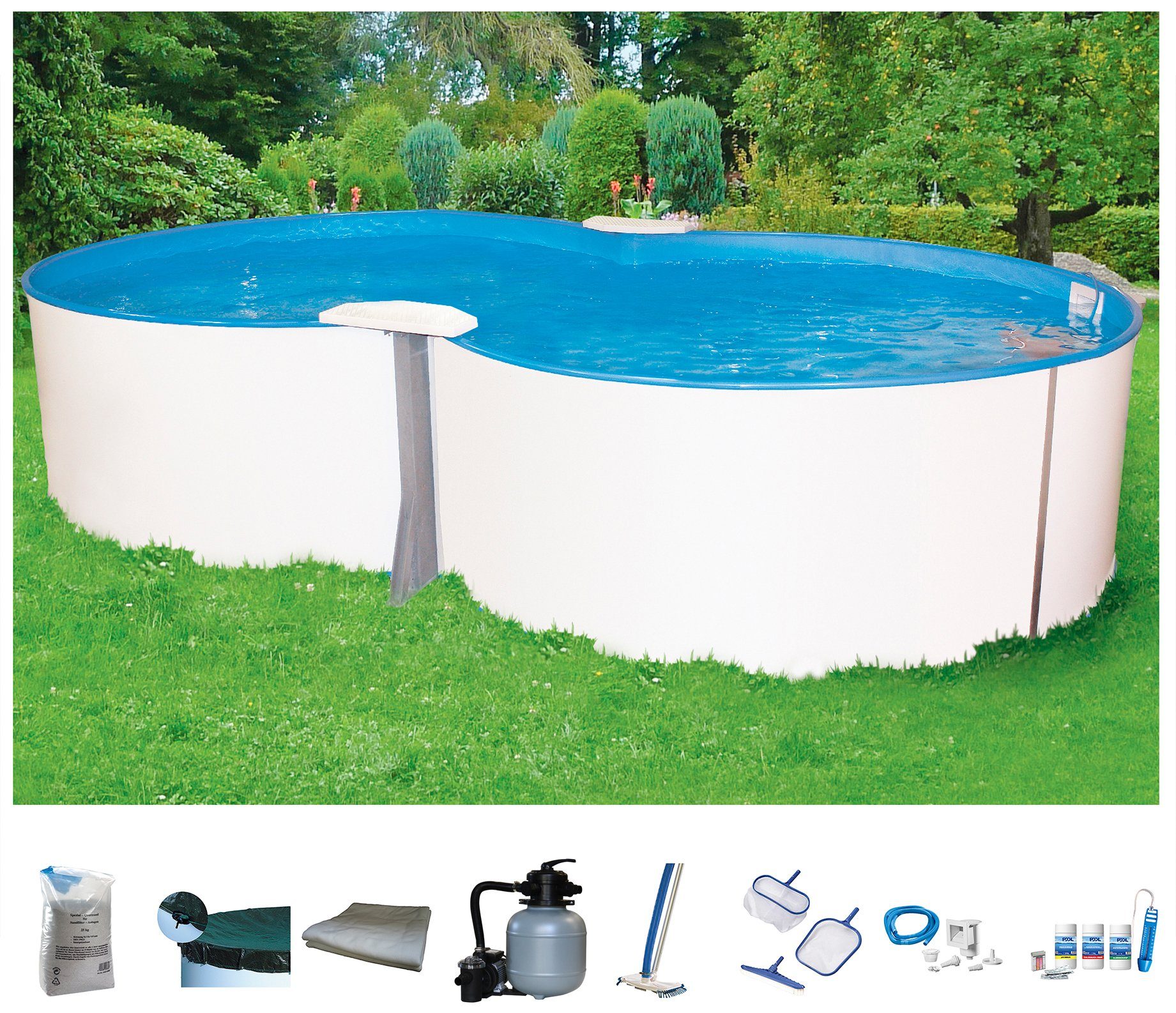 Achtformpool PREMIUM