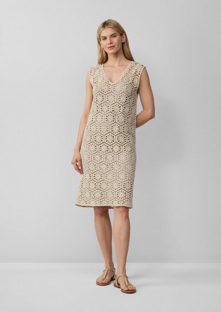 s.Oliver BLACK LABEL Minikleid Kleid aus Häkelspitze mit V-Ausschnitt und U günstig online kaufen