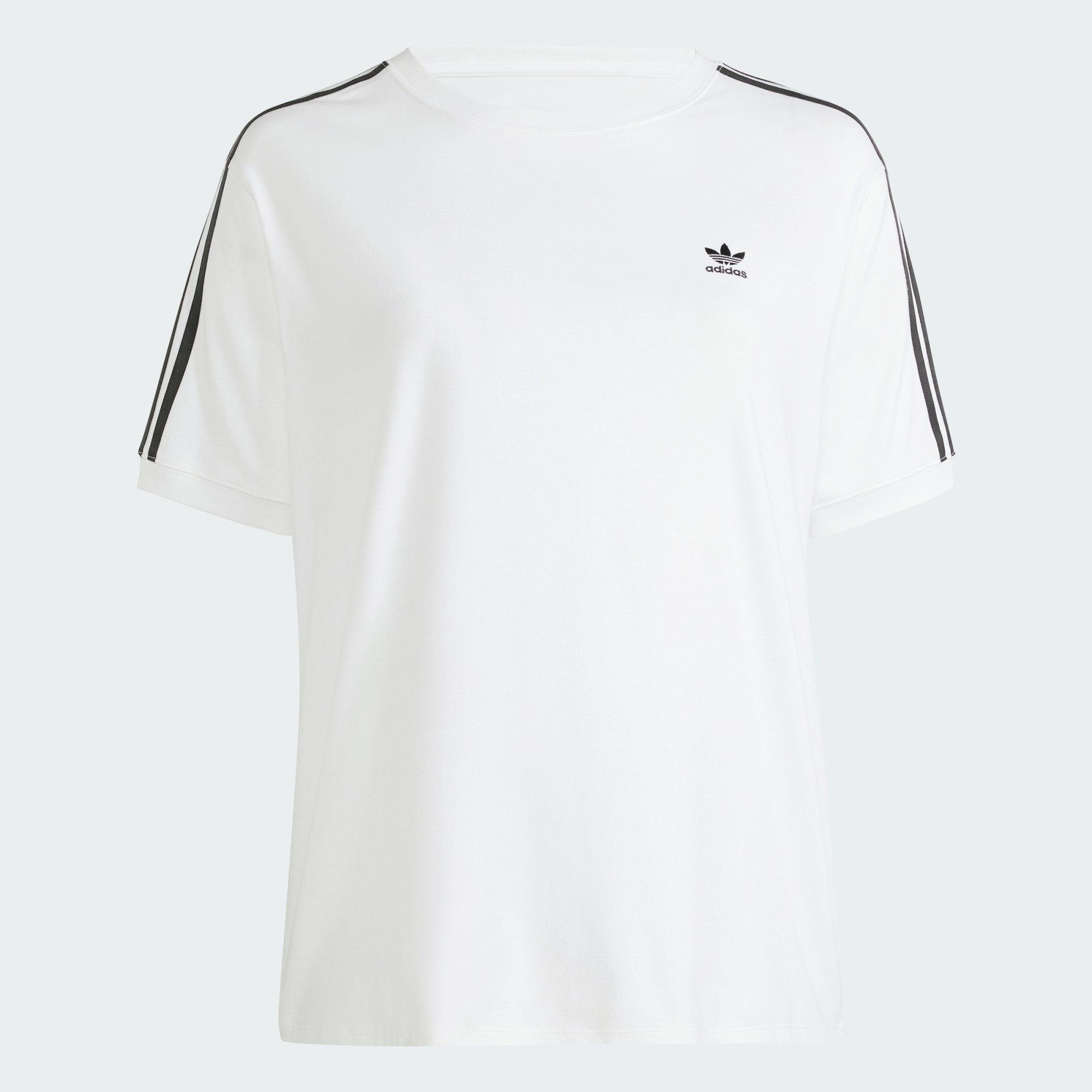adidas Originals T-Shirt 3-STREIFEN T-SHIRT White – GROSSE GRÖSSEN BABY
