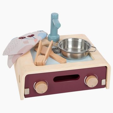 Small Foot Spielküche Kinderküche Camping „tasty“ holz/metall/stoff, Besonders praktisch,Auszeichnung: Spiel gut®
