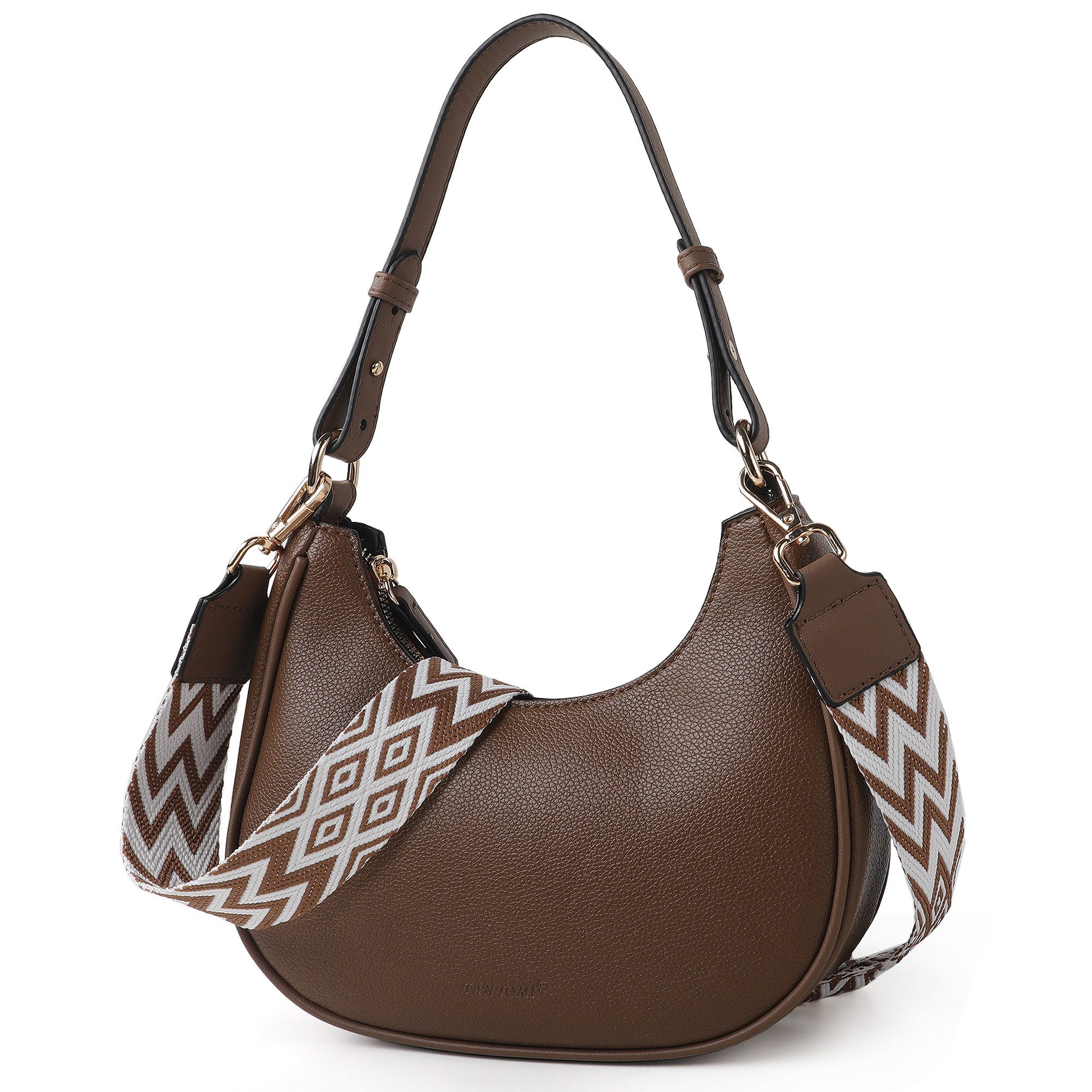 TAN.TOMI Umhängetasche Henkeltasche Retro Achsel Tasche günstig online kaufen