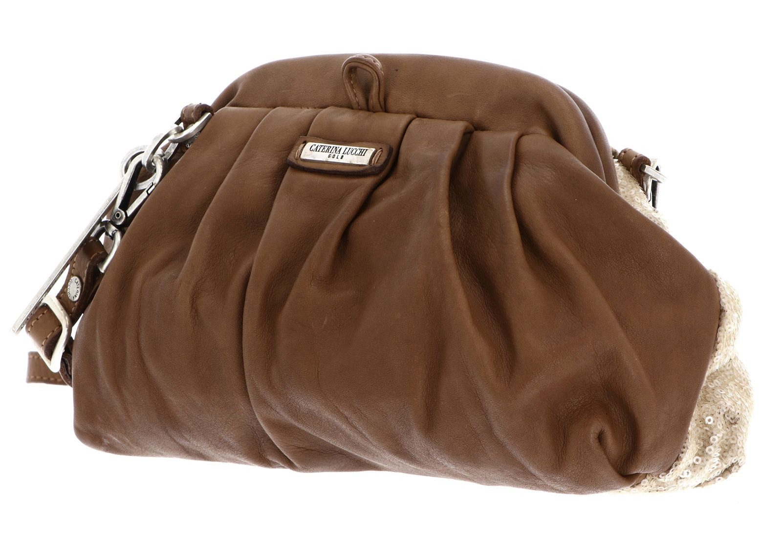 Caterina Lucchi Clutch Violante Pochette, aus echtem Kalbsleder