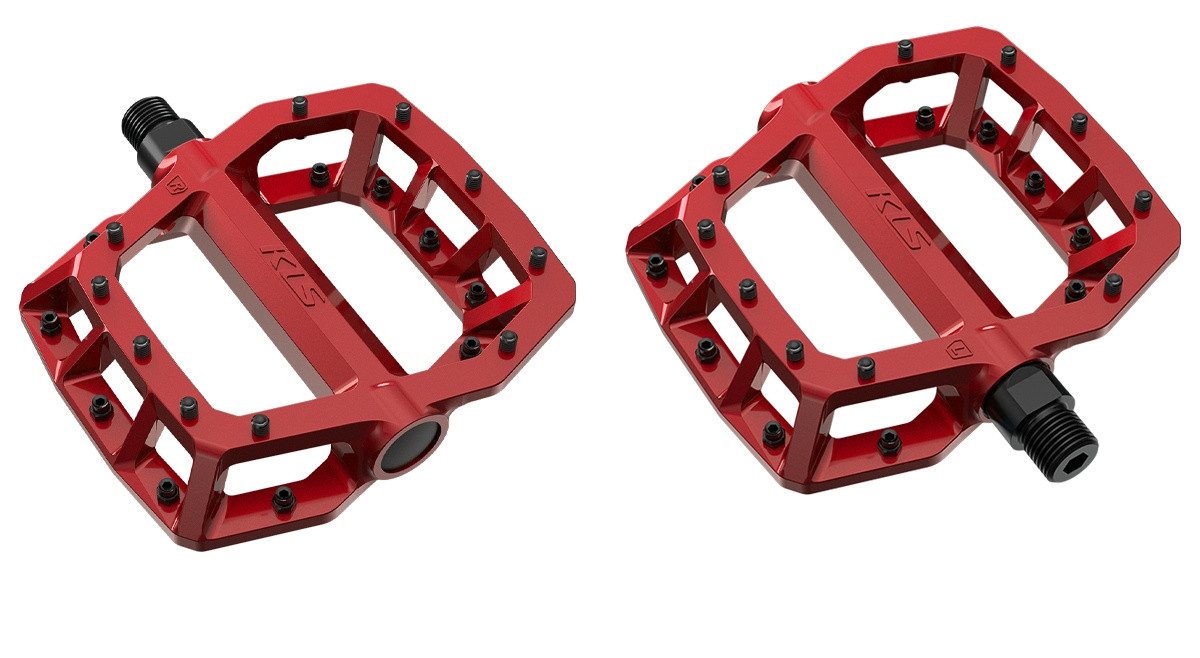 KLS Universalpedale Педали Pedal FLAT 50 BB 023 Red