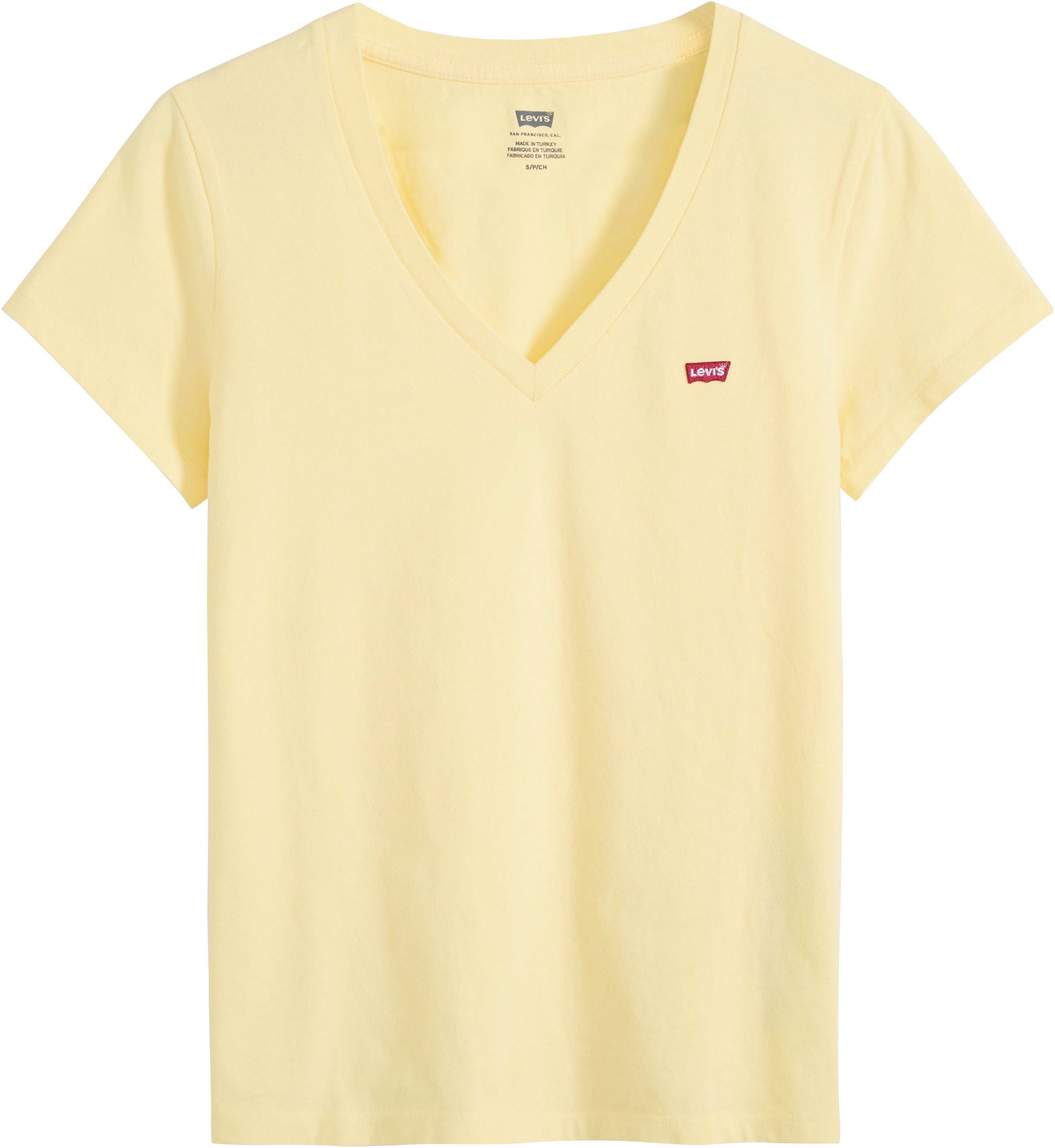 Levi's® V-Shirt Perfect Tee mit kleinem Batwing- Logo