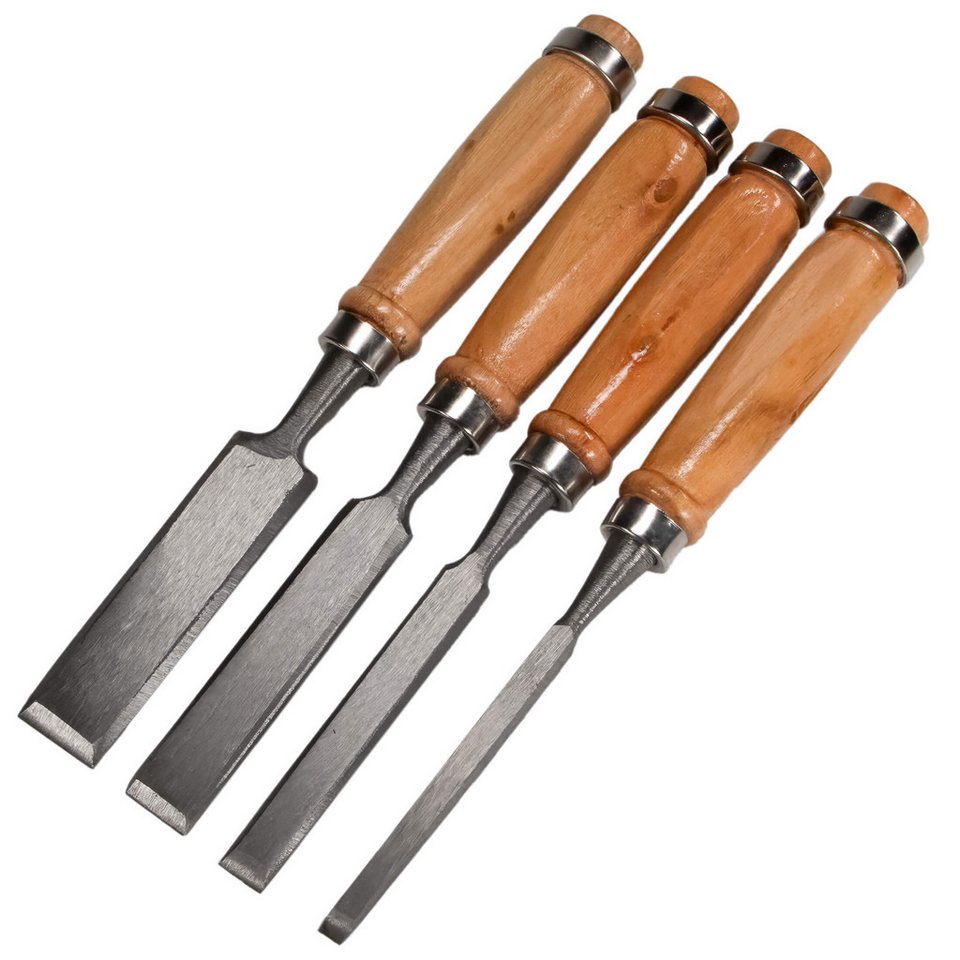 Work-it Stechbeitel Stechbeitel Satz 4 teilig 6-12-18-24 mm Stecheisen ...