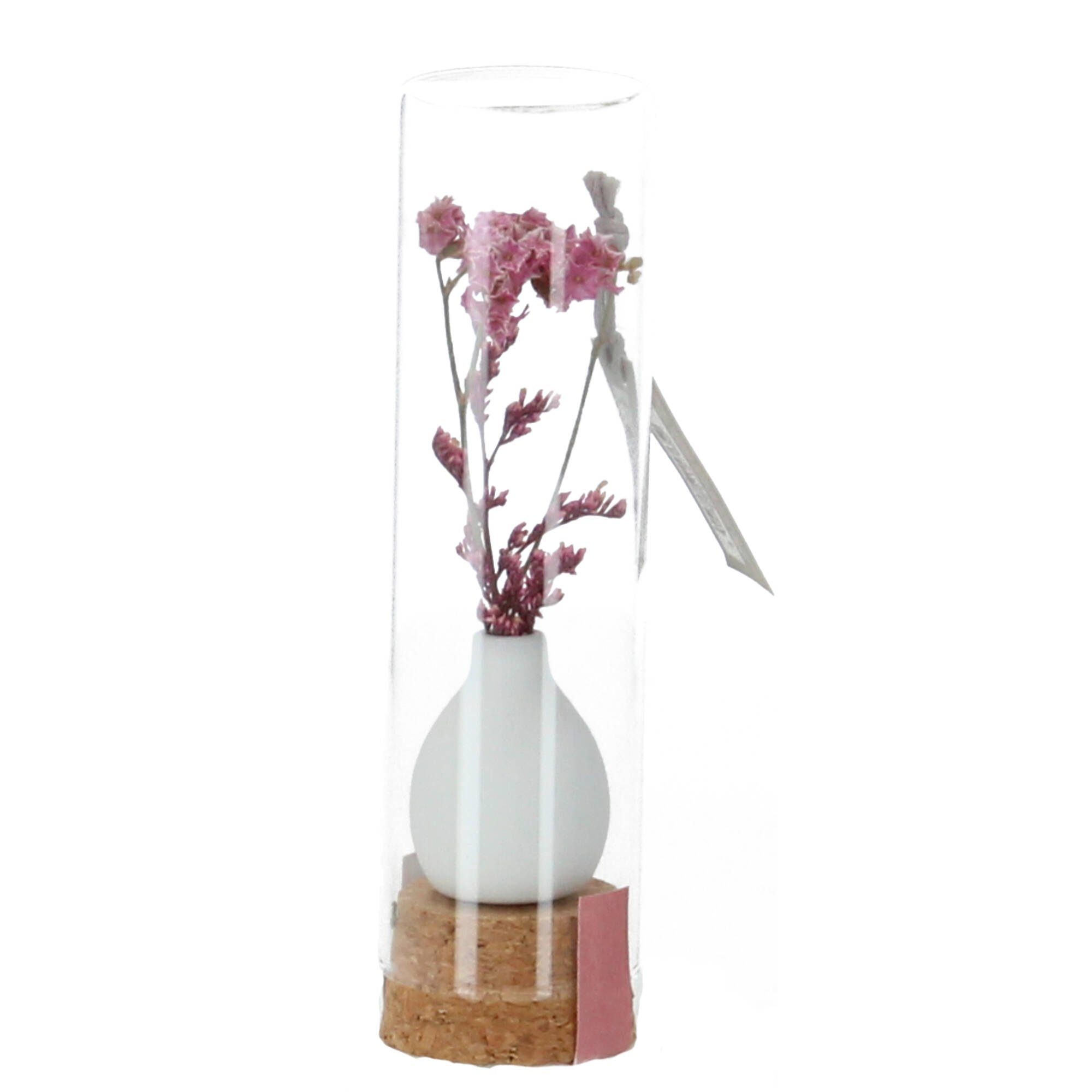 Räder Dekoobjekt Giving Blumengruß Glas lila (1 St)
