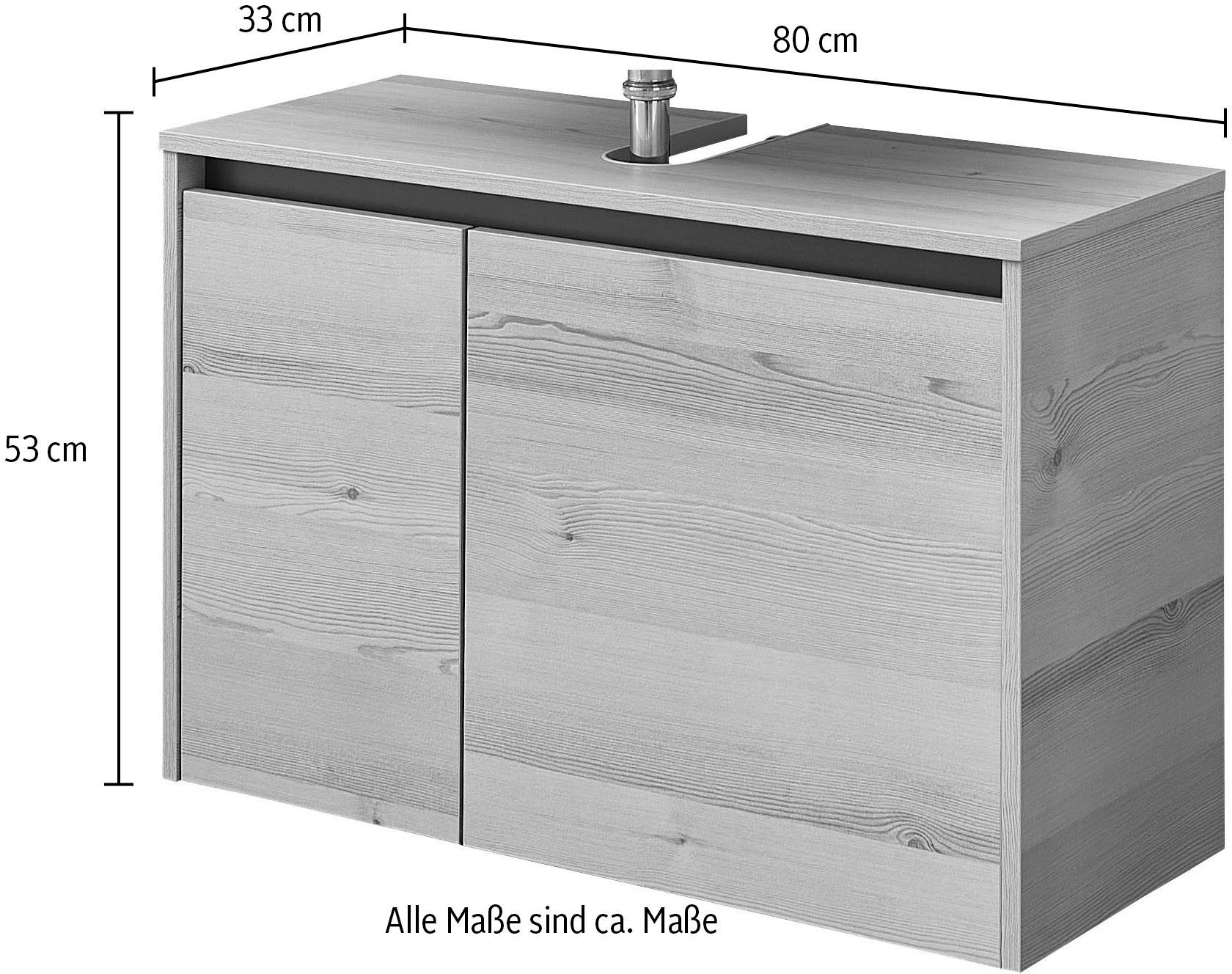 Saphir Waschbeckenunterschrank Quickset 393