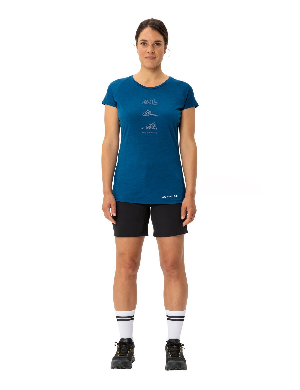 VAUDE T-Shirt Women's Tekoa Wool T-Shirt (1-tlg) schnelltrocknendes und funktionelles Shirt