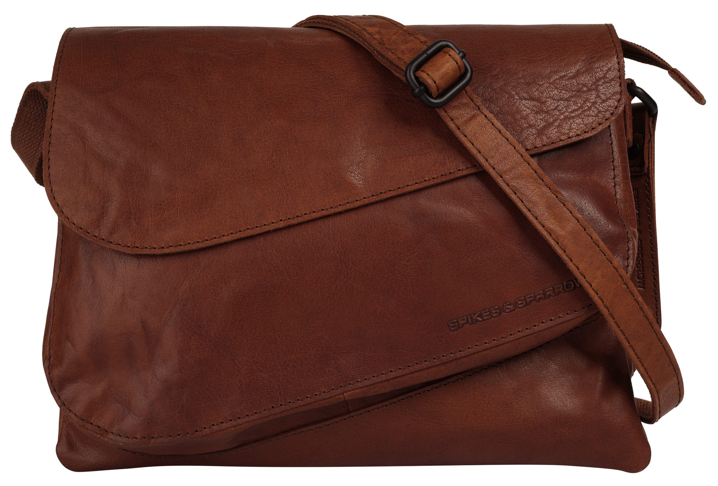 Spikes & Sparrow Umhängetasche, echt Leder